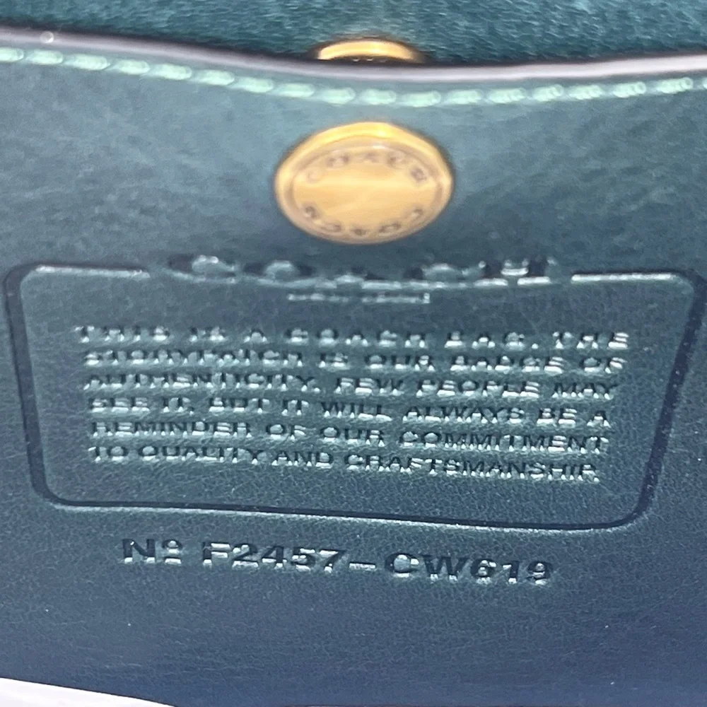 Coach CROSBY BACKPACK 28 - Forest Green